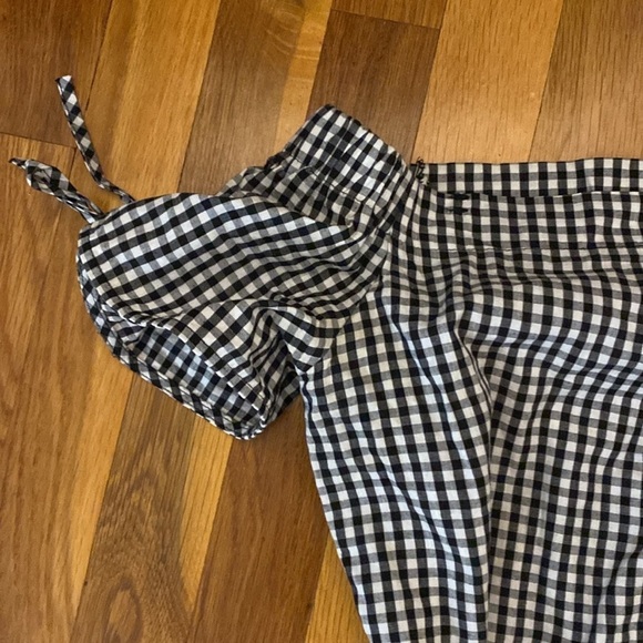 K.Zell Women’s Black and White Checkered Dress Size 2 - Picture 2 of 8